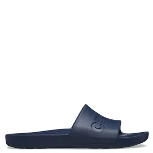 Zueco Mujer Crocs  Azul Slide Navy